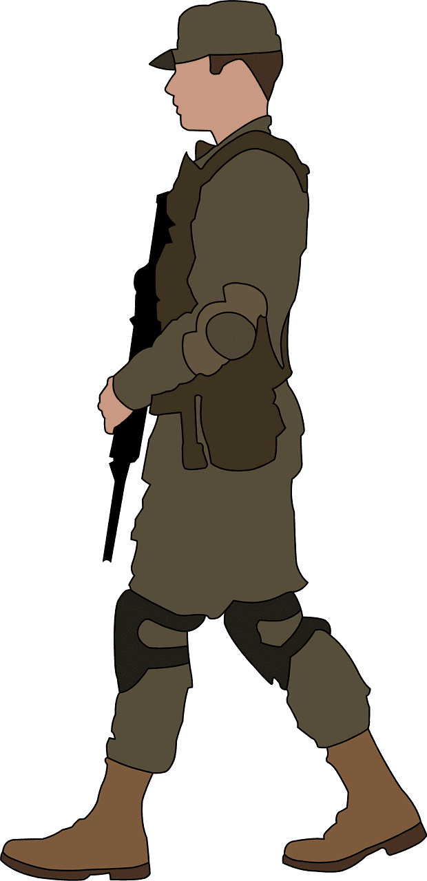 Soldier clipart transparent for kid
