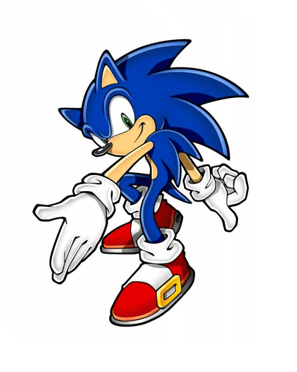 Sonic clipart for free