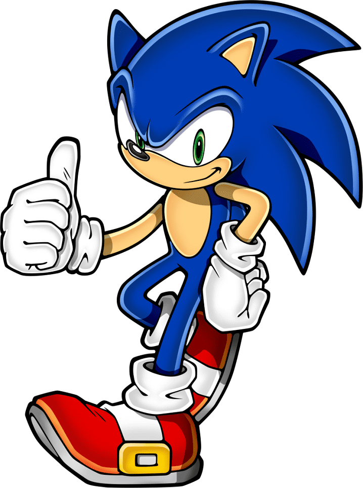 Sonic clipart for kids