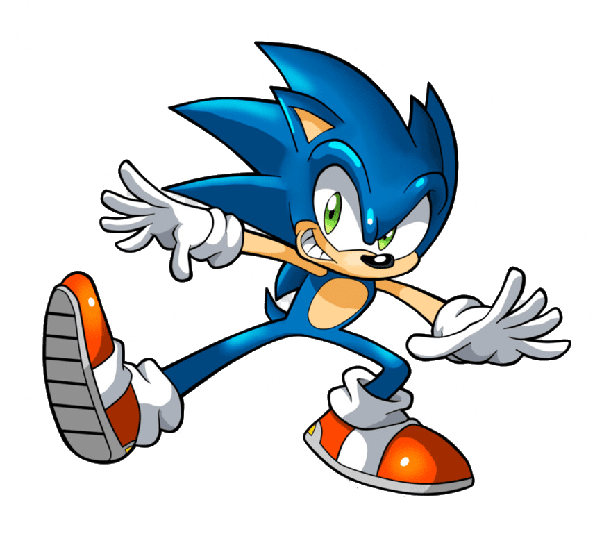 Sonic clipart free 1