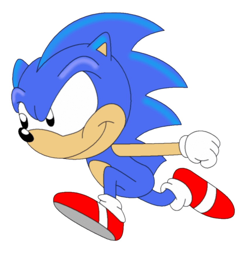 Sonic clipart free 7