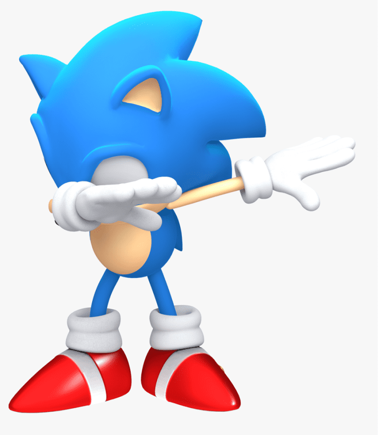 Sonic clipart free for kid