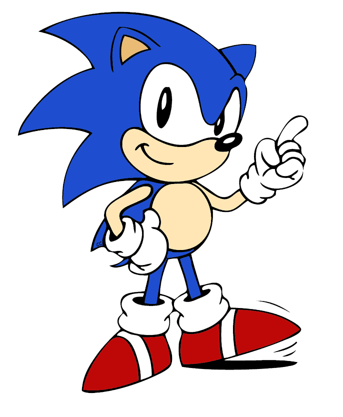 Sonic clipart image