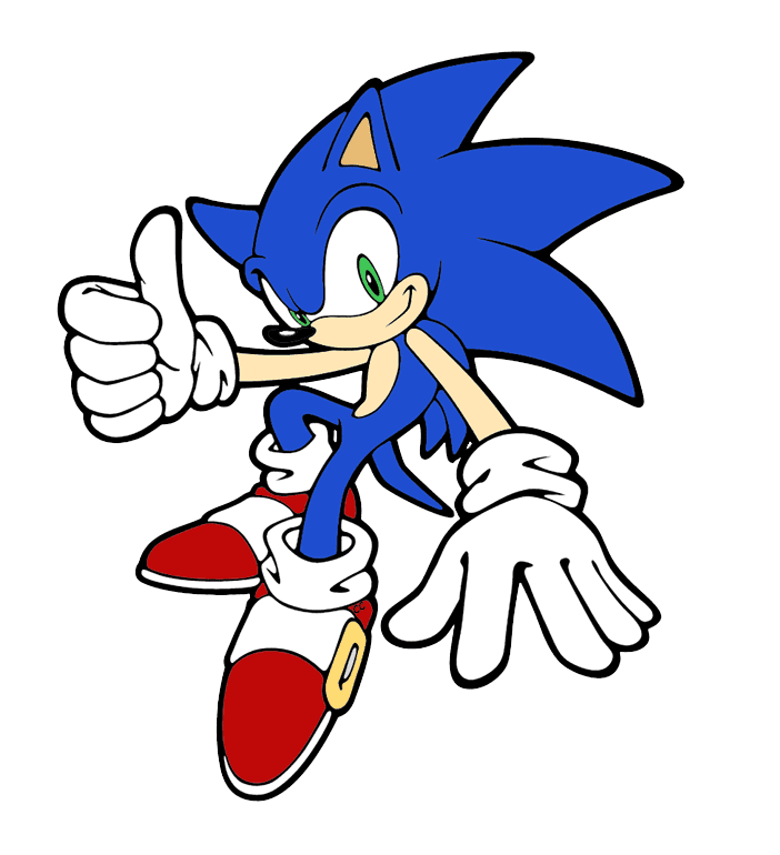 Sonic clipart png for kid