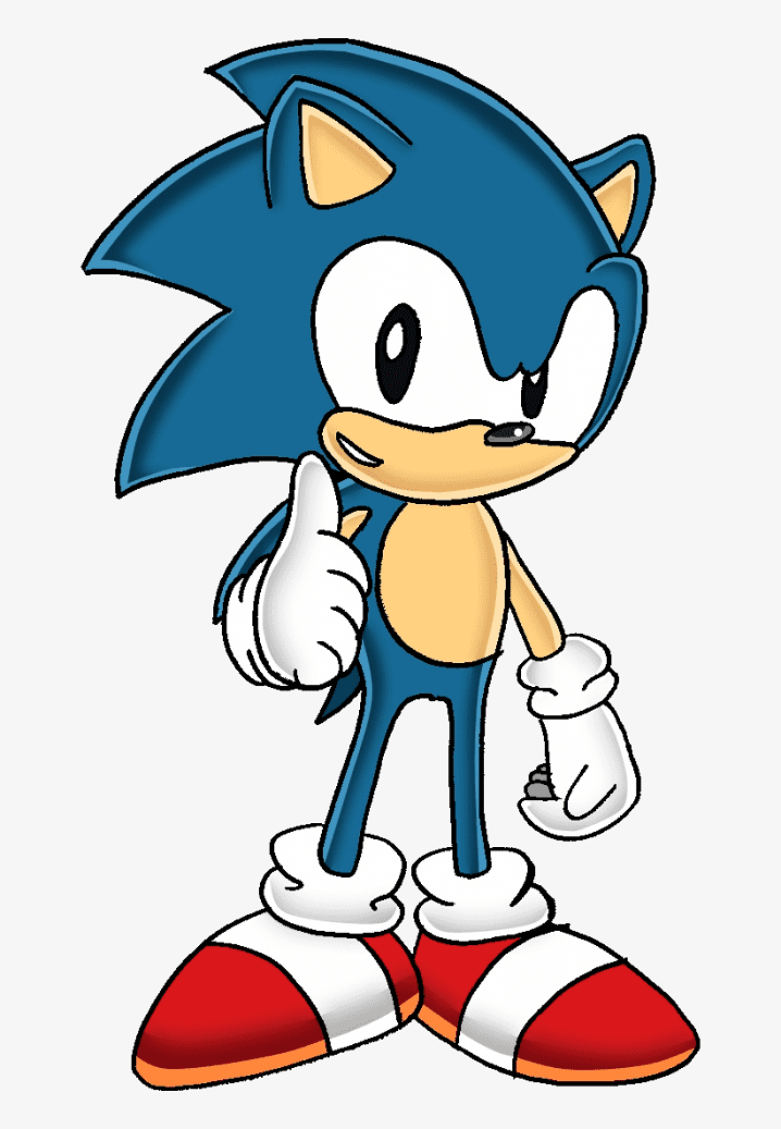 Sonic the Hedgehog clipart free