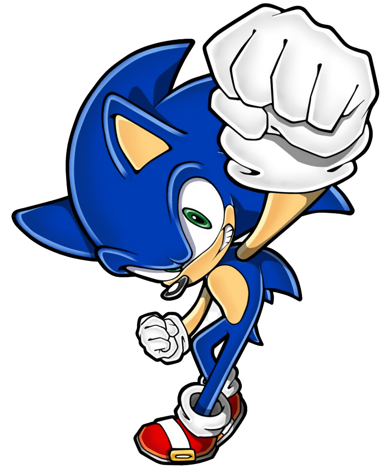 Sonic the Hedgehog clipart image