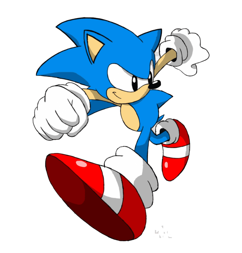 Sonic the Hedgehog clipart png