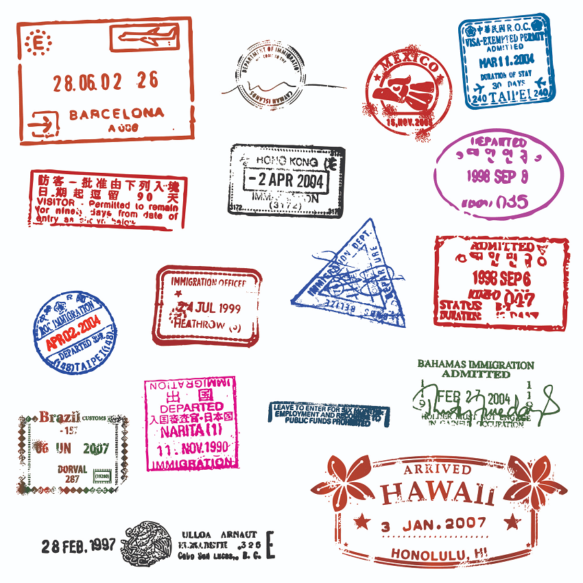 Stamps clipart