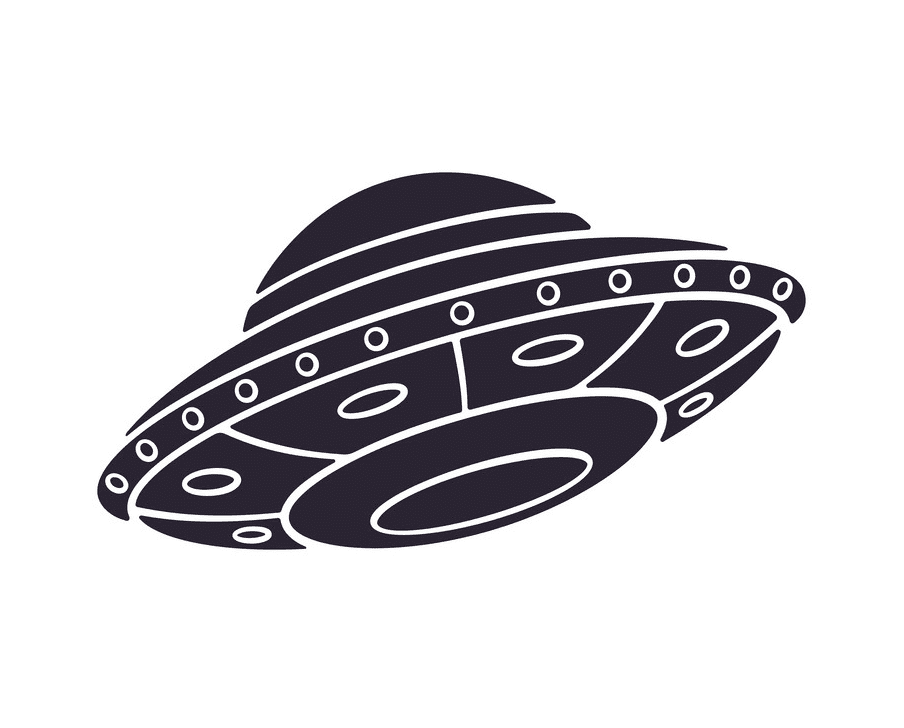 UFO clipart for kid