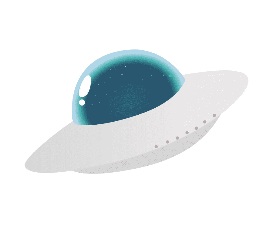 UFO clipart png for kid