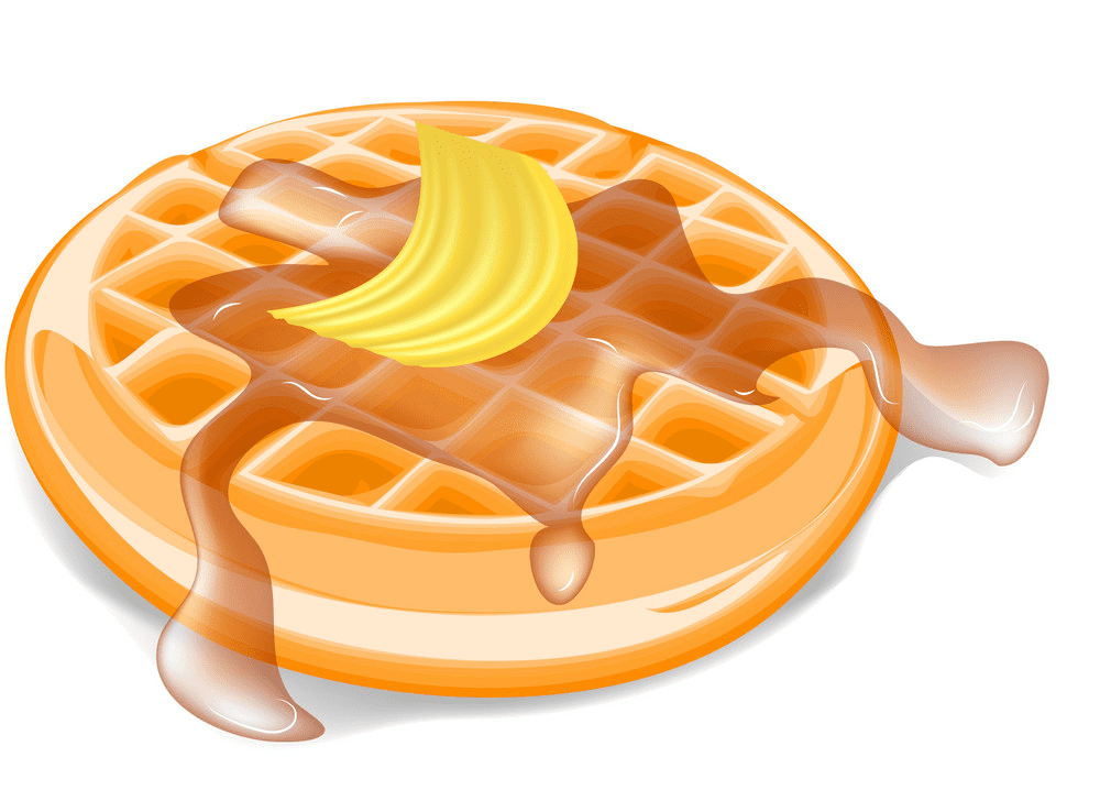 Waffle clipart for free