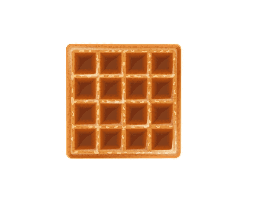 Waffle clipart for kids