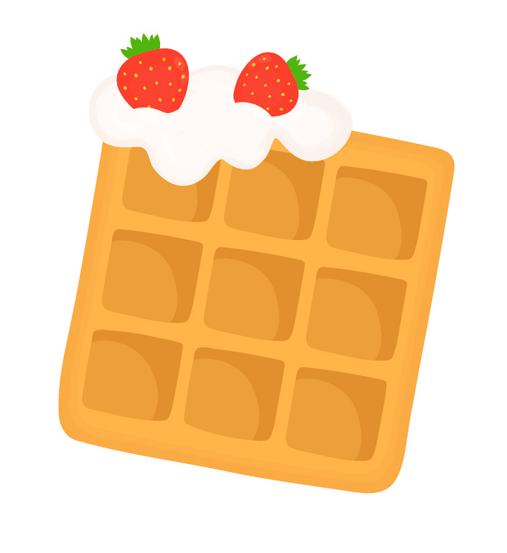 Waffle clipart images