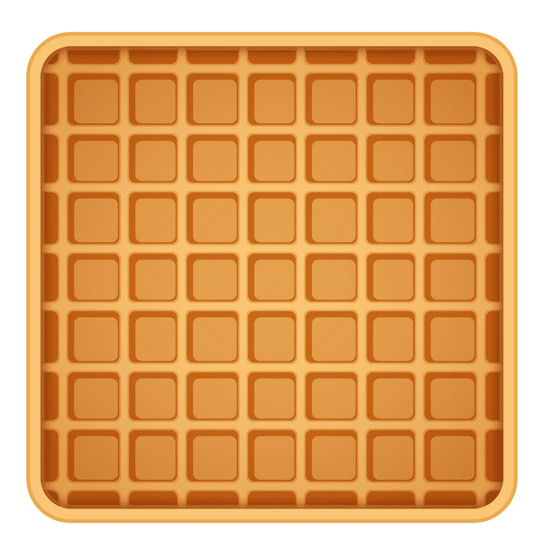 Waffle clipart png for kid