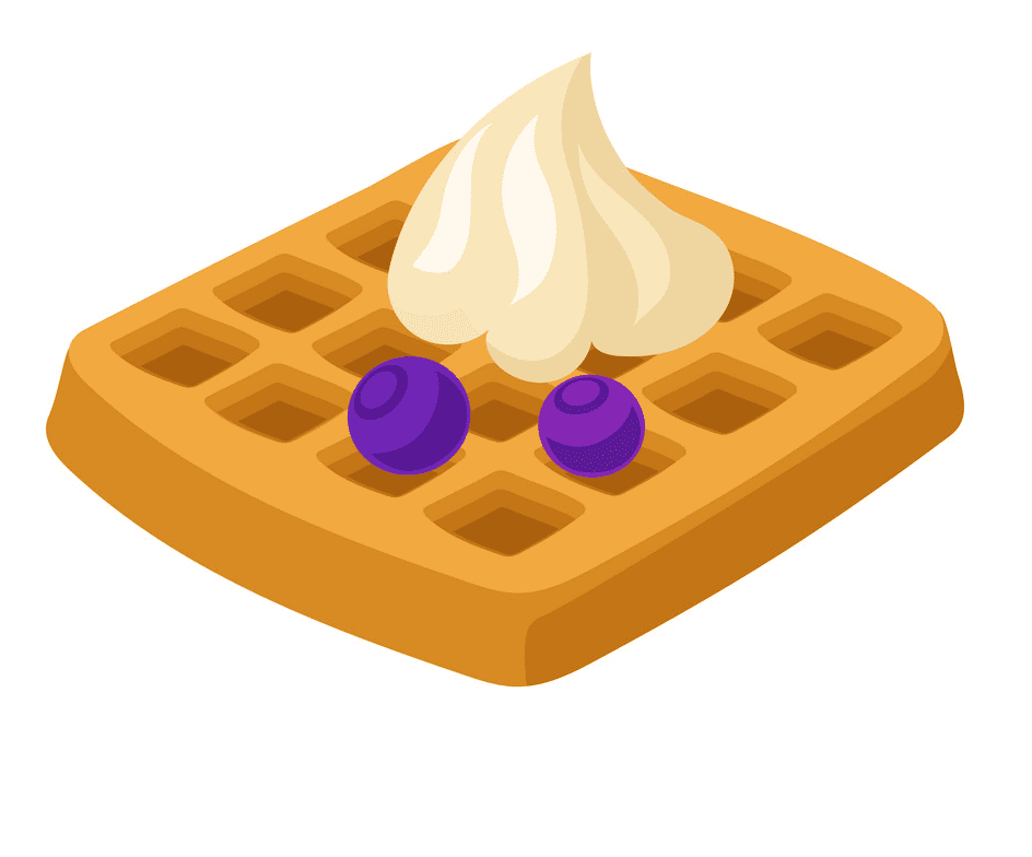 Waffle clipart png for kids