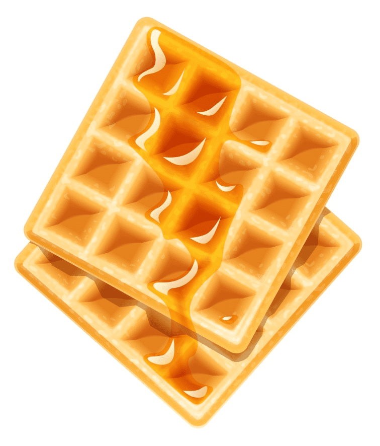 Waffle clipart png