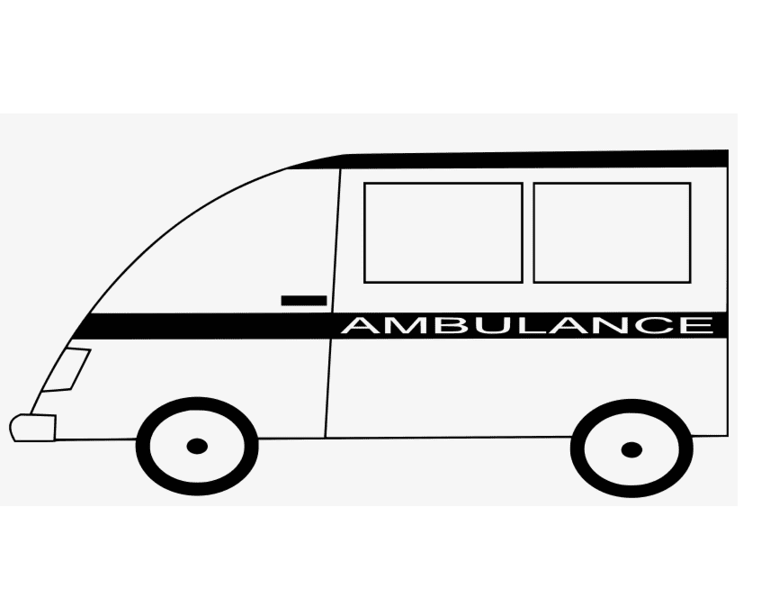 Ambulance clipart 1