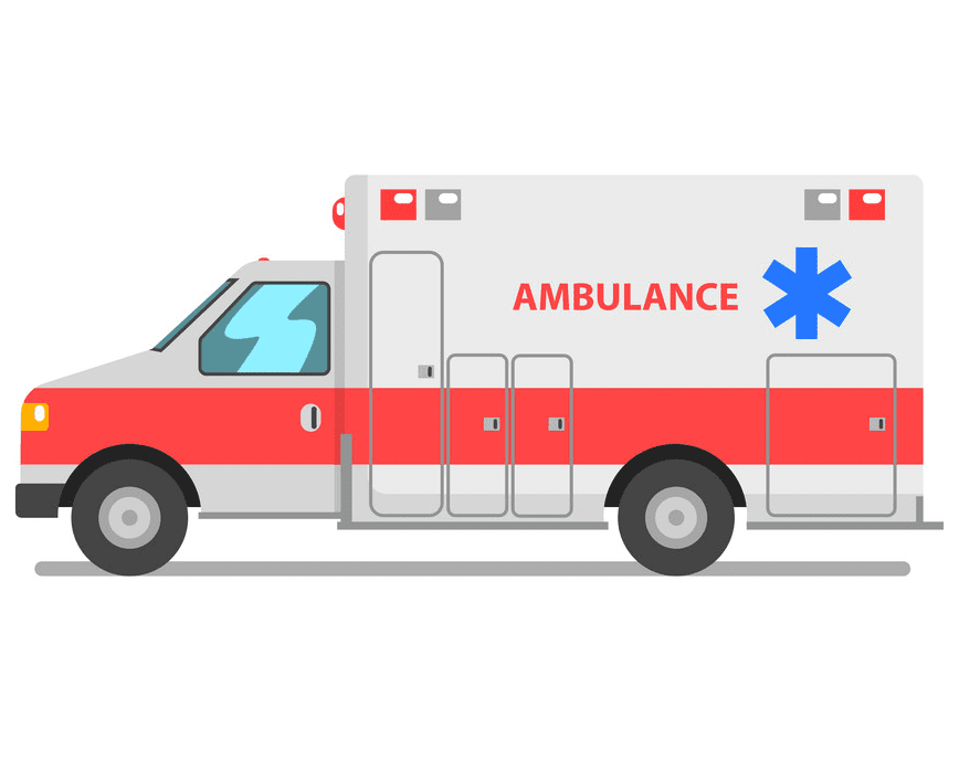 Ambulance clipart for kids