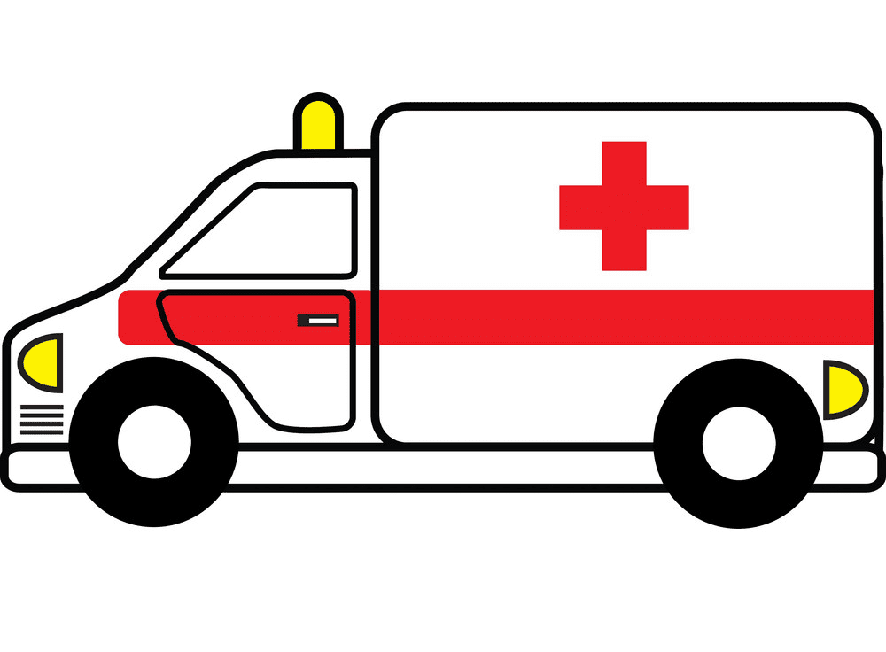 Ambulance clipart free