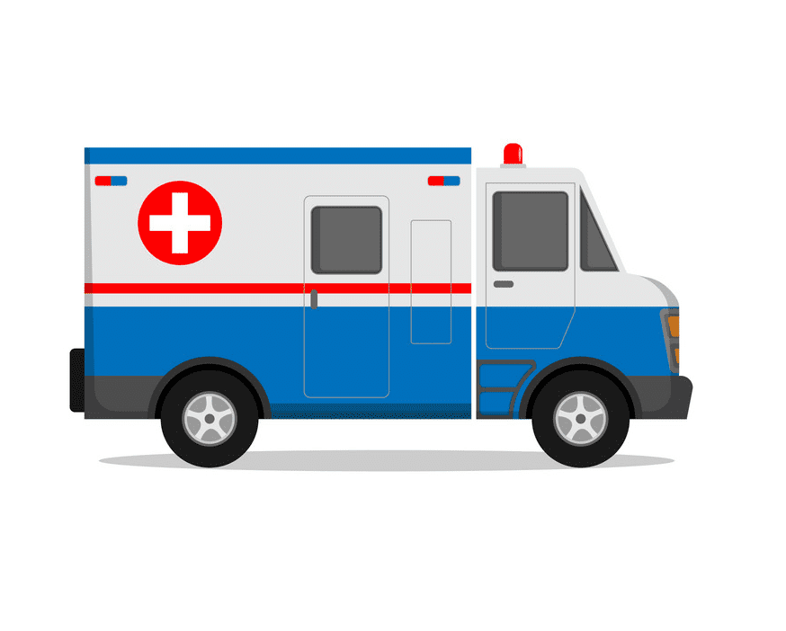 Ambulance clipart png for kid