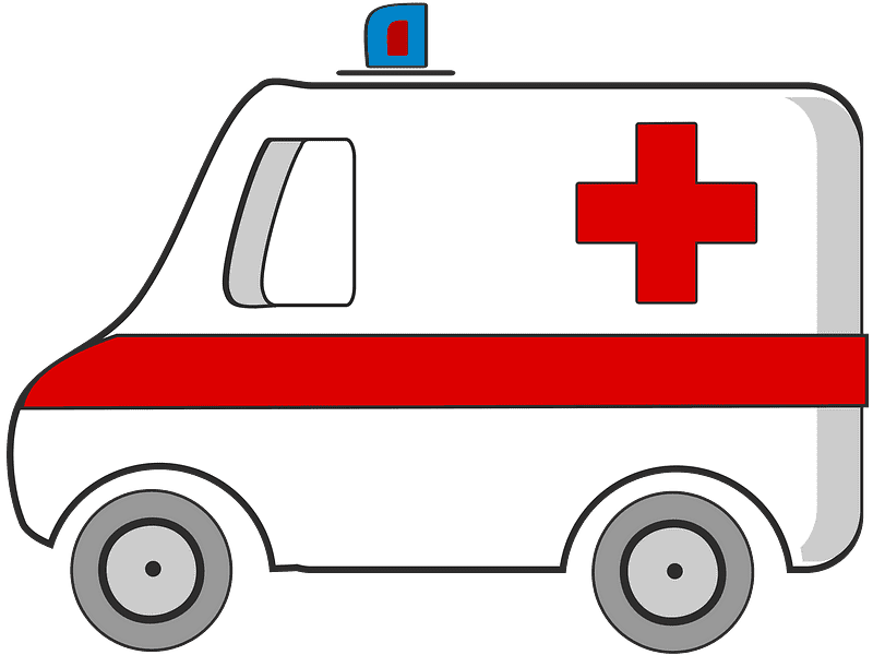 Ambulance clipart transparent 10