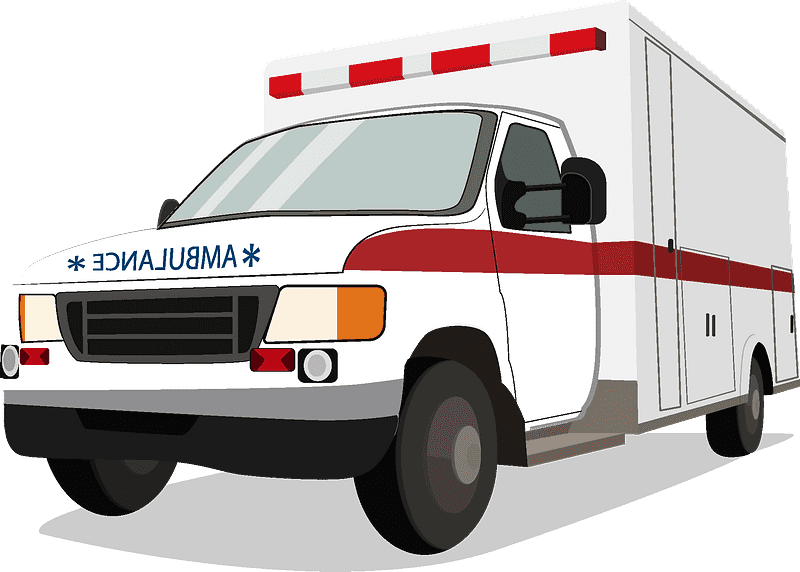 Ambulance clipart transparent for free