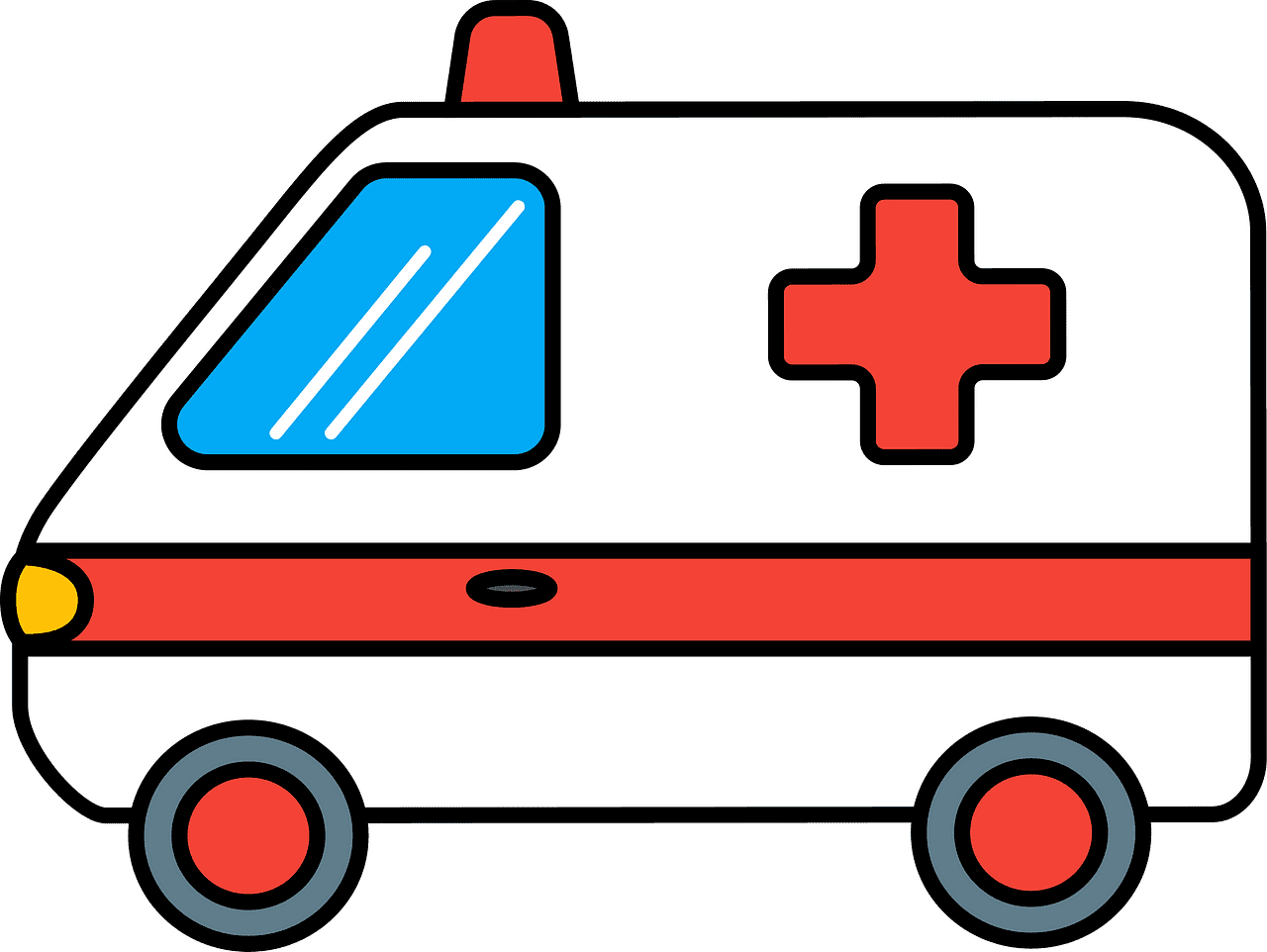 Ambulance clipart transparent for kid