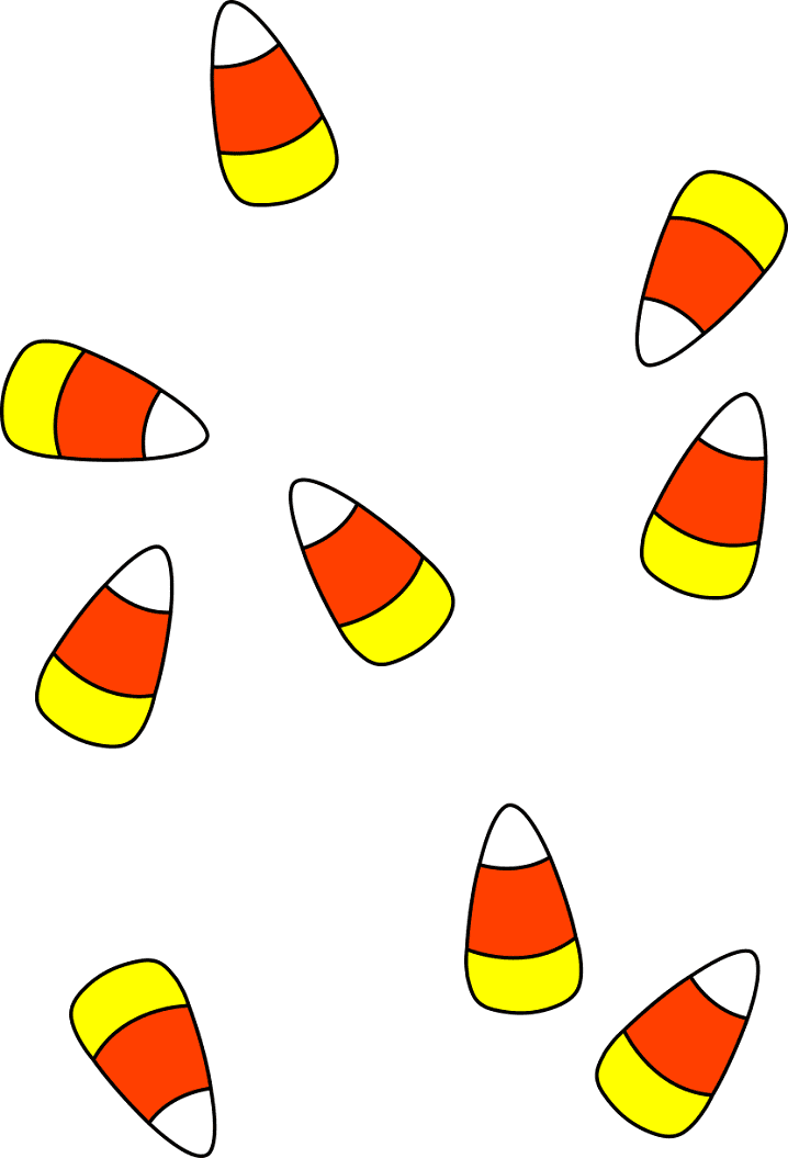 Candy Corn clipart png for kid