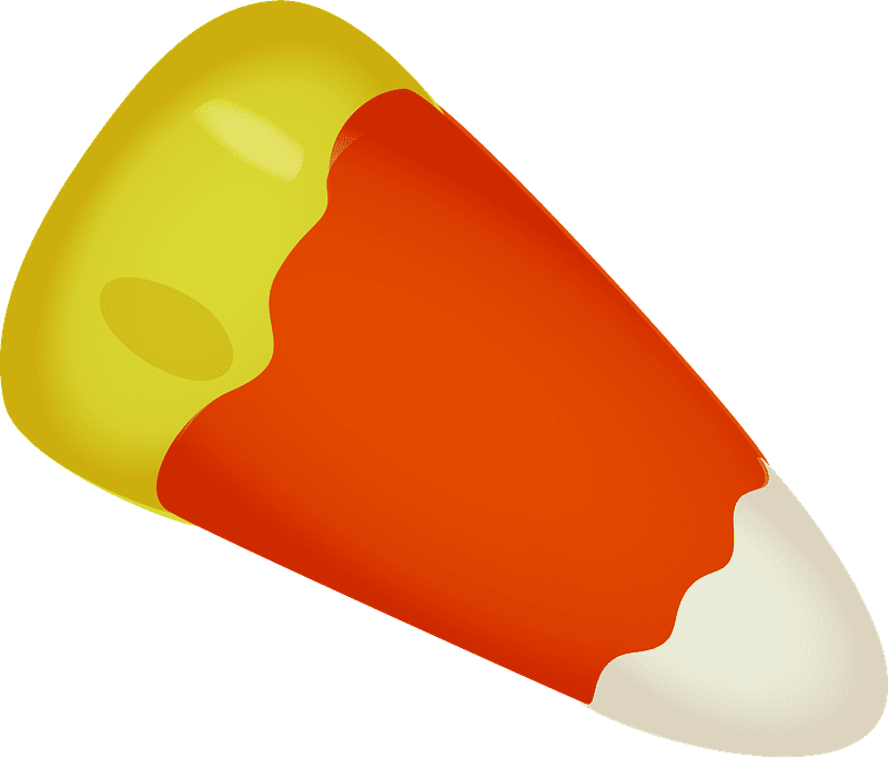 Candy Corn clipart transparent for free