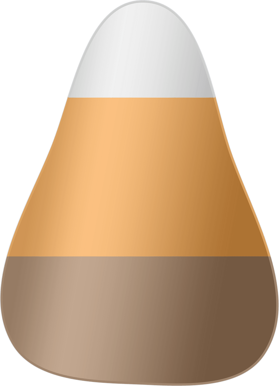 Candy Corn clipart transparent free