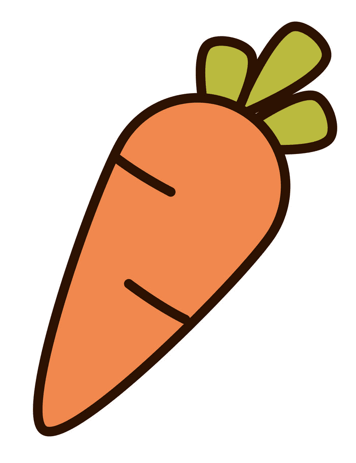 Carrot clipart free 5