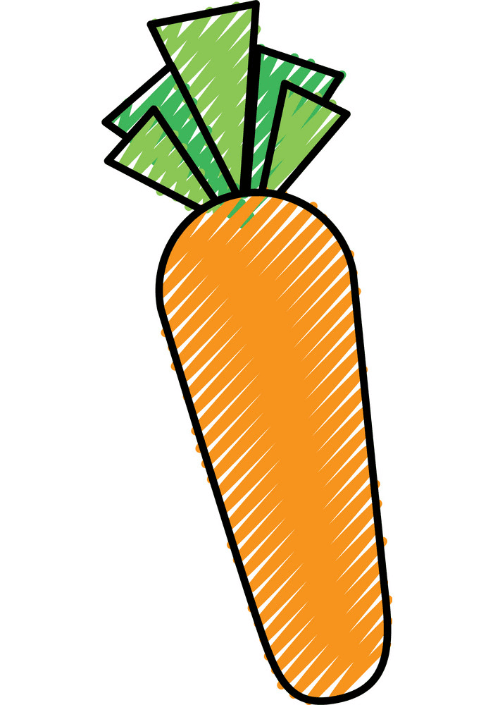 Carrot clipart free 8