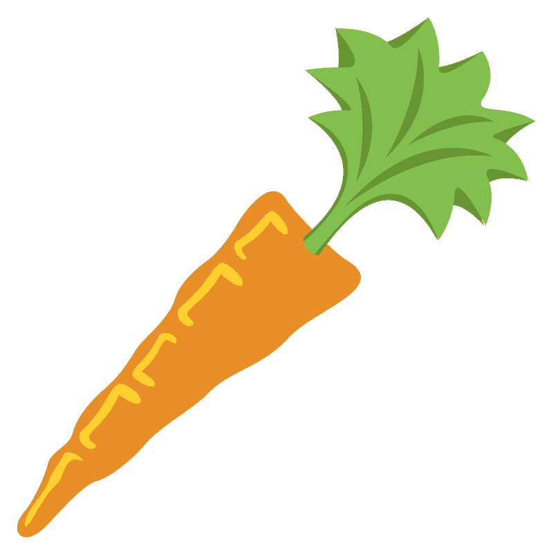 Carrot clipart transparent 4