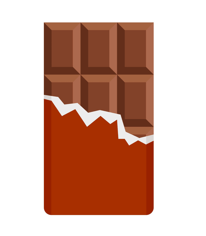 Chocolate Bar clipart for kids