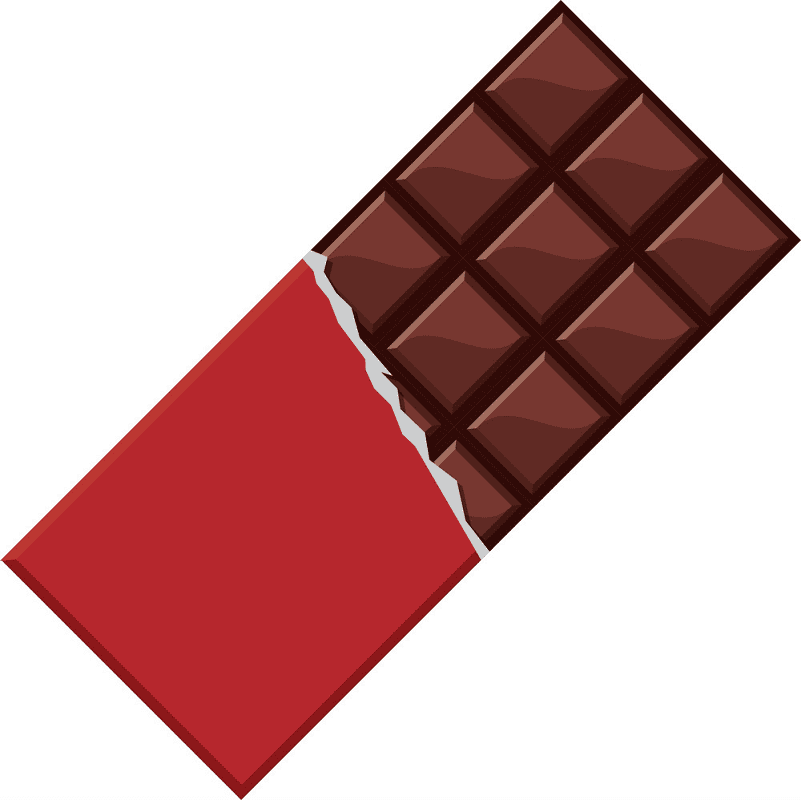 Chocolate Bar clipart free for kid