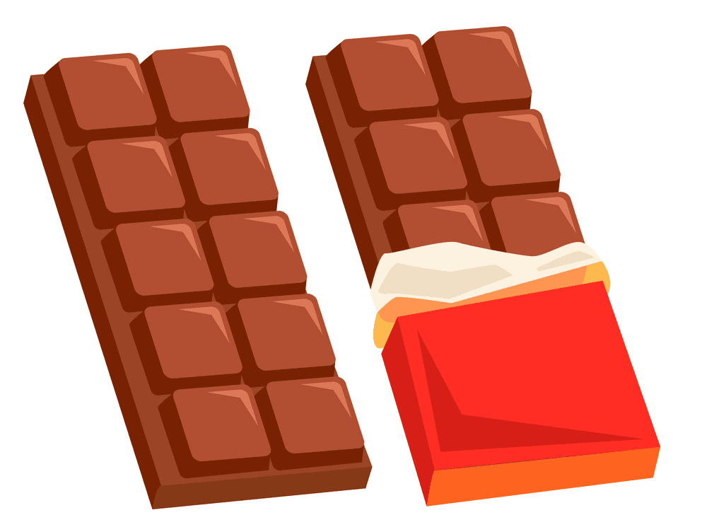Chocolate Bar clipart png for kid