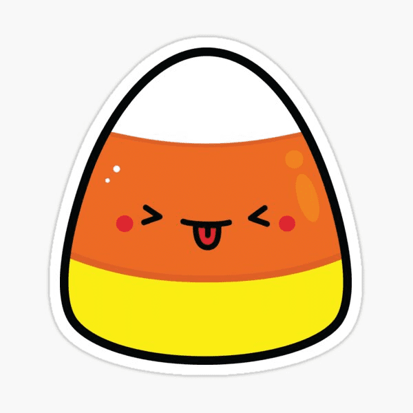 Cute Candy Corn clipart image