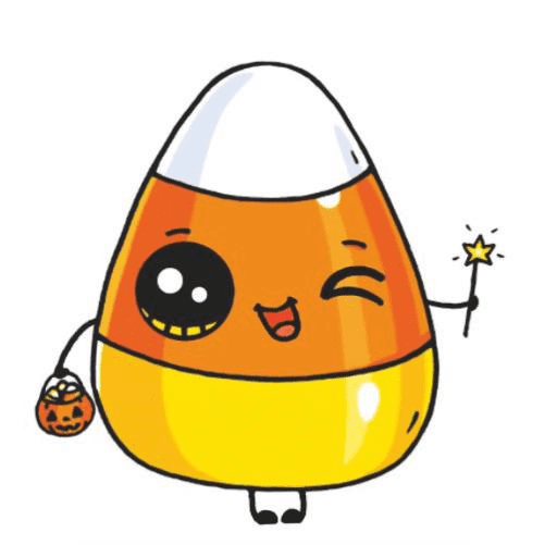Cute Candy Corn clipart png images