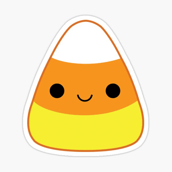 Cute Candy Corn clipart png
