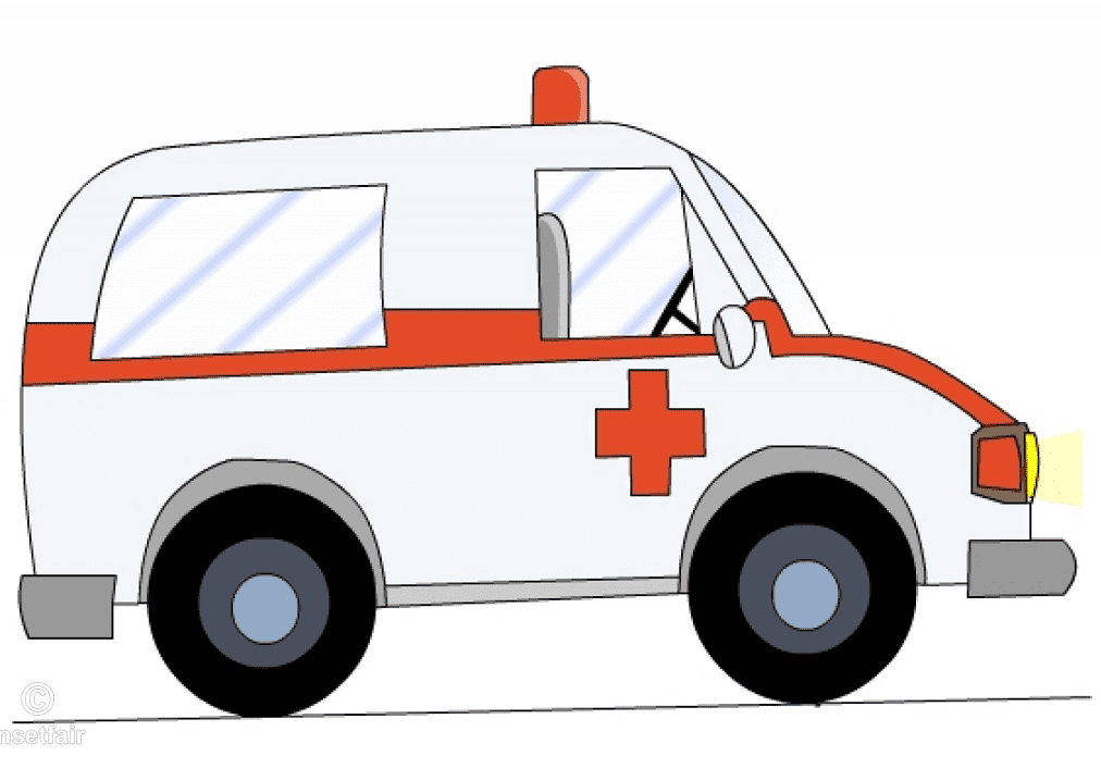 Free Ambulance clipart picture