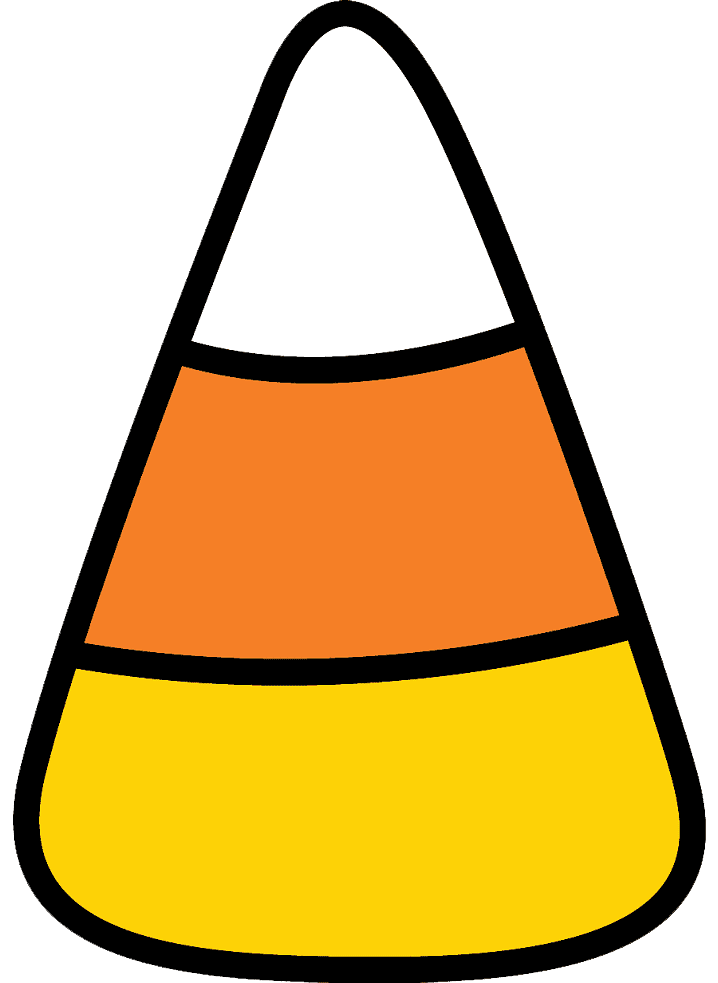 Free Candy Corn clipart picture