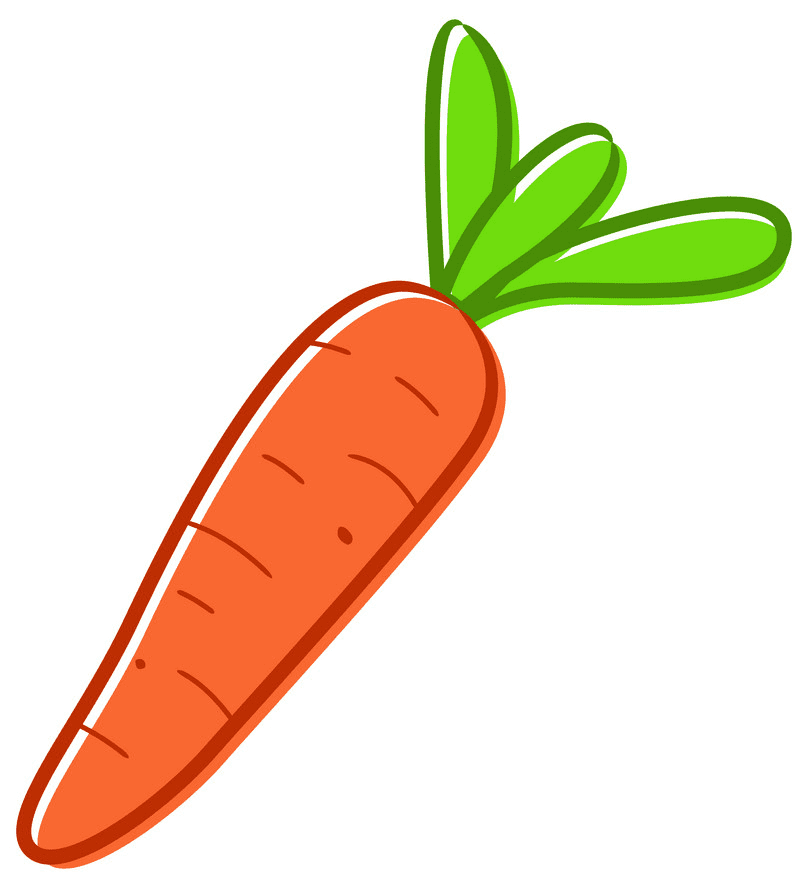 Free Carrot clipart for kids