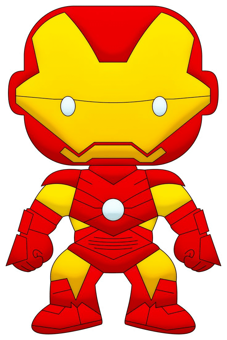 Free Iron Man clipart picture