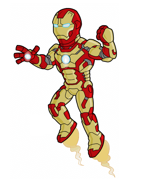 Free Iron Man clipart png picture