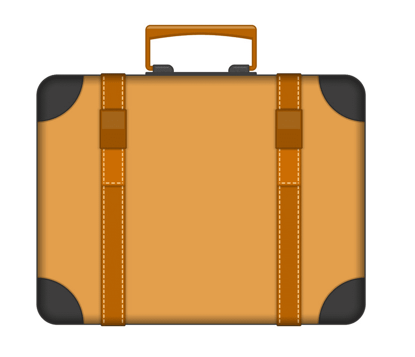 Free Suitcase clipart for kids