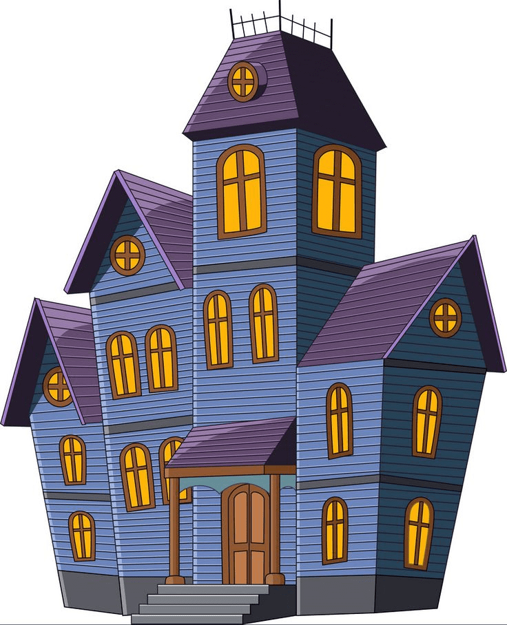 Haunted House clipart 7