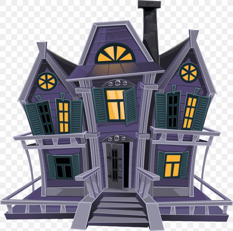 Haunted House clipart free 1
