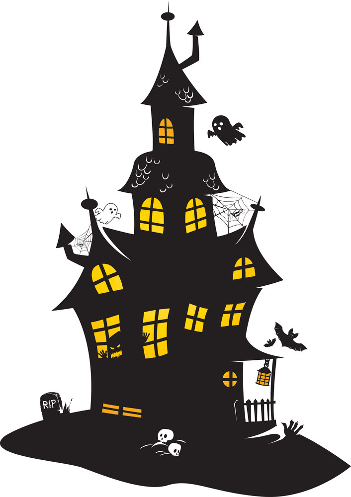 Haunted House clipart free image
