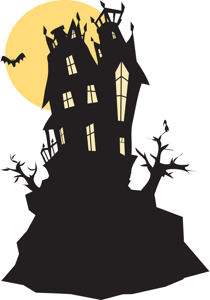 Haunted House clipart free
