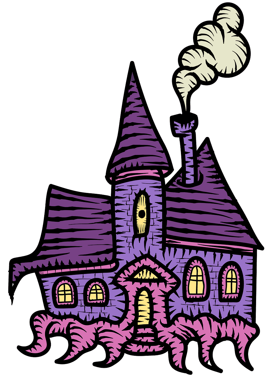 Haunted House clipart transparent 2